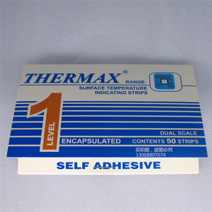 英国THERMAX温度纸 单格71度测温纸 酒店洗碗机消毒柜测温试纸