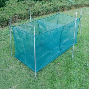 养鱼网箱养殖网专用带盖10目鱼苗小龙虾防逃网泥鳅黄鳝的网箱密眼