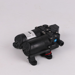 12v隔膜泵 自吸洗车压力泵 充电陆用泵配件 洗车浇花浇菜浇水泵