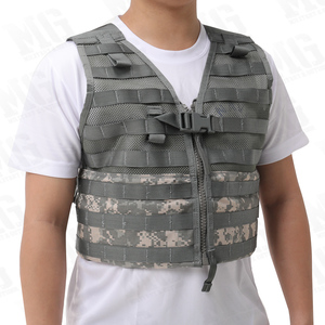 全新美軍真品gi molle ii flc 戶外重載戰術背心數碼迷彩acu軍迷