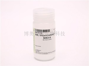 科研试剂 10%SDS溶液 十二烷基硫酸钠溶液 100m瓶  生工B548118