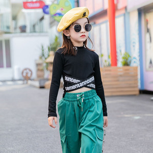 露肚脐上衣儿童