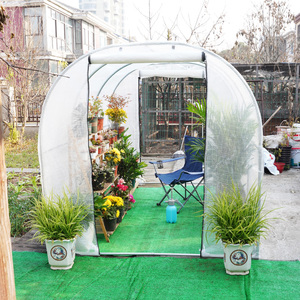 大棚家用温室大棚骨架庭院保暖冬季花卉蔬菜保温棚简易花房阳光房
