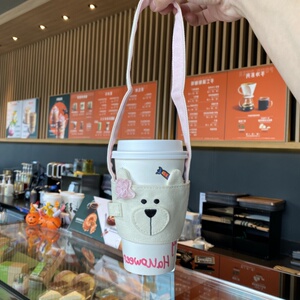 星巴克蓝色杯套