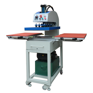 40*40 220v 液压双工位服装t恤衣服烫画烫钻机油压热转印压烫机