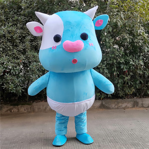 定制动画婴幼儿活动演出牛宝宝道具卡通人偶布偶玩偶服装