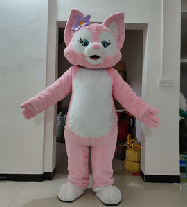 定制游乐园迎宾表演小狐狸道具演出卡通人偶布偶玩偶服装