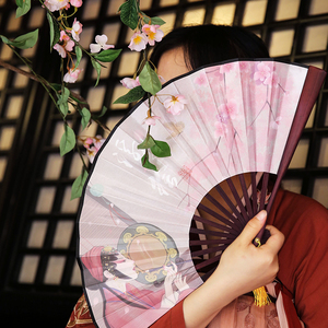 古风扇子折扇女流苏高档