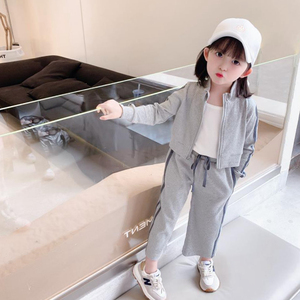 宝宝阔腿裤套装女宝宝