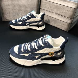 香港潮牌supreme小白鞋男鞋冬季加绒棉鞋休闲运动厚底高帮老爹鞋