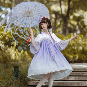 中华风洛丽塔原创古风lolita裙汉元素lo娘裙套装萝莉塔汉服中国风