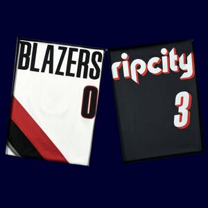 开拓者0号利拉德复古球衣00号安东尼男女3号麦科勒姆定制篮球队服tb