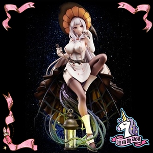 【独角兽】万圣节日的魔女 奥兰治小姐 手办动漫二次元美少女摆件