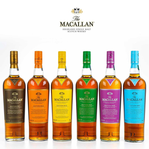 Macallan Edition麦卡伦年度系列一套6瓶no1/no2/no3/no4/no5/no6