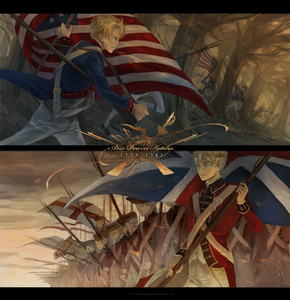 漫依轩cos aph 黑塔利亚 7年独立战争 英国cos 美国cos 可定做