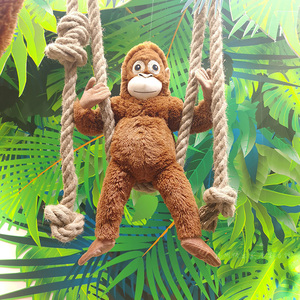 ikea宜家尤恩格斯库格 毛绒玩具 红猩猩儿童生日礼物猴子长臂猿