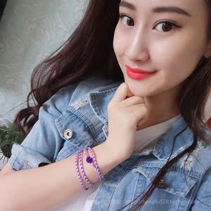 tfboys易烊千玺同款手链颜色可定制男女情侣明星手环艺林diy饰品