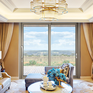 罗兰西尼 罗马系列两轨重型推拉门家用环保健康现代简约