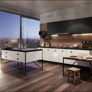 科勒厨房整体定制橱柜超哑光门板极简风格雅系列橱柜定金