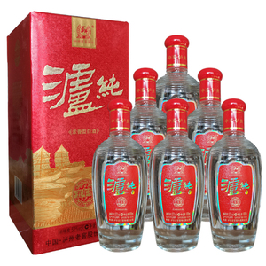 2011年 老酒 泸州老窖泸纯五年窖 白酒 浓香型500ml*6瓶 酒 包邮