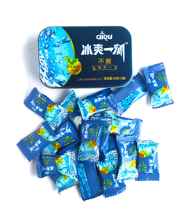 买一送一 冰爽一刻无糖型润喉糖 纸盒润喉含片 16粒装