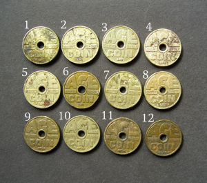 欧洲烟草贩售机代币(禁止16岁以下购买)