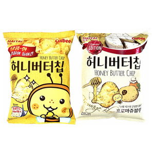 韩国进口 海太蜂蜜黄油奶酪芝士薯片60g 网红马铃薯煲剧零食袋装