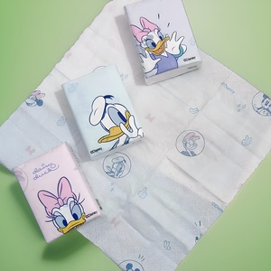 迪士尼有图案学生手帕纸儿童动漫纸巾便携式抽纸随身装小孩面巾纸