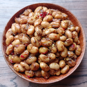 安徽特产农家纯手工酱豆子香辣霉酱豆下饭开胃菜500g