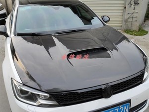 大众凌度汽车机盖 凌渡16-20年 款改装碳纤维开孔机盖 引擎盖