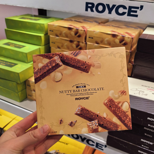 日本机场零食ROYCE生巧牌 曲奇坚果果仁巧克力棒伴手礼12枚装
