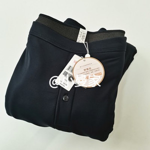 曼妮芬21秋冬正品加绒加厚蚕丝保暖裤20121028光面紧身内穿棉裤男