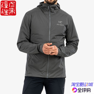 始祖鸟arcteryx atom sl hoody 男连帽防风轻薄保暖棉服棉衣26889