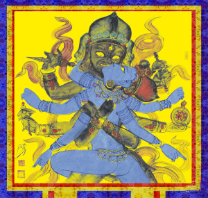 000人付款淘宝密宗佛像双身欢喜金刚佛唐卡挂画刺绣怒敛金刚佛像金丝