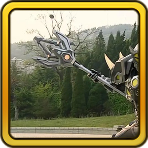 【青吹】cosplay道具定制_铠甲勇士_黑犀铠甲流星枪