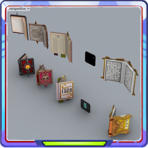 【清吹】cosplay道具定制_王者荣耀安琪拉_魔法书_心灵骇客