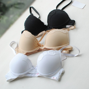 75a70a80欧美女有钢圈文胸薄款罩杯上托女士内衣光面胸罩bra纯色