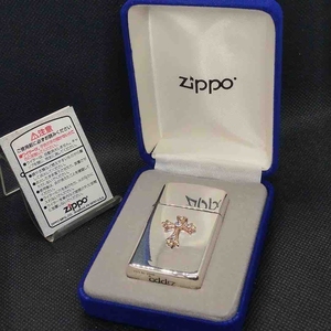 zippo2000年克罗心纯银窄机,近新好品,原盒书.