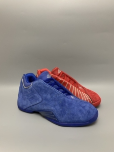 麦迪红蓝鸳鸯鞋