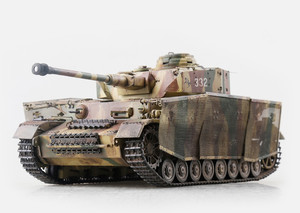 威龙6575四号J后期三钢轮1/35德军坦克