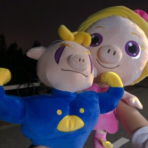 猪猪侠毛绒玩具公仔菲菲公主超人强小呆呆波比布娃娃玩偶生日礼物