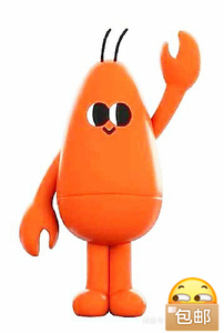 阿里巴巴动物园盲盒 虾米音乐公仔 阿里巴巴动物园虾米