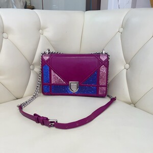 dior/迪奥 亮片盾牌包 斜挎单肩手提包包 女款 尺寸约:_阿里巴巴找货