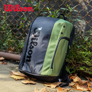 全新wilson威尔胜网球包多功能双肩背包威尔逊大桶包球拍包
