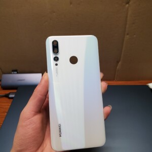 华为nova4标准版贝母白原装后盖