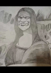 本人收藏:蒙娜丽莎的微笑,经鉴定这个画像是著名画家:奥纳多.