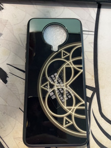 最终幻想14 ff14 黑魔纹 手机壳