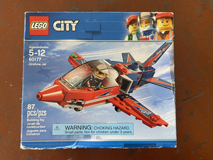 lego乐高 60177 空中特技喷气机 儿童益智拼插积木玩