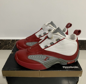 锐步艾弗森四代answer4红白41码265cm九新v444