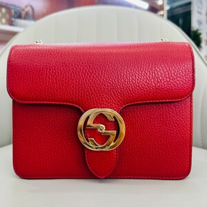 gucci古驰双g奥莱款链条包 gucci/古驰/古琦 -斜